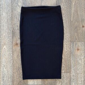 Black Bodycon Pencil Skirt Size S